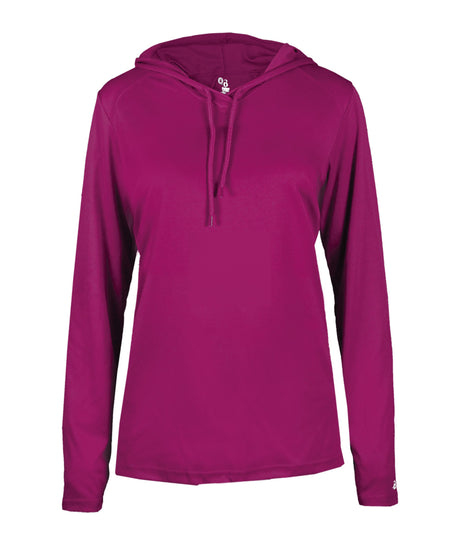Badger Sport  Women's  B-core Long Sleeve Hoodie