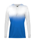 Badger Sport  Women's Ombre Women's Hood Tee