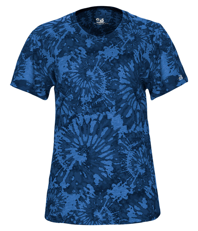 Badger Sport  Women's Tie-dye Tri-blend Women's Tee