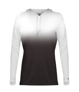 Badger Sport  Women's Ombre Women's Hood Tee