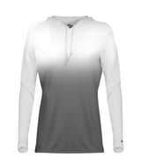 Badger Sport  Women's Ombre Women's Hood Tee