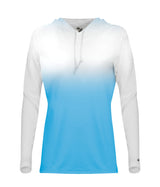 Badger Sport  Women's Ombre Women's Hood Tee