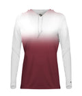 Badger Sport  Women's Ombre Women's Hood Tee