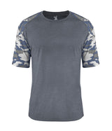 Badger Sport  Men's Vintage Camo Sport Tri-blend T