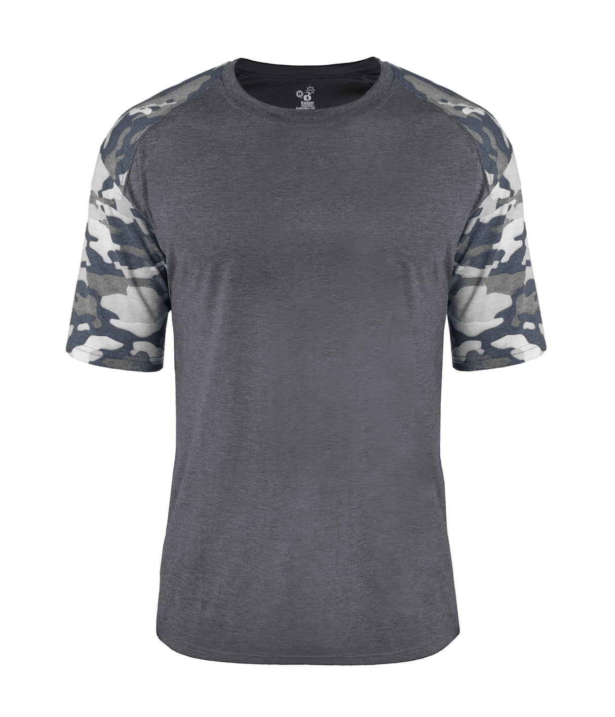 Badger Sport  Men's Vintage Camo Sport Tri-blend T