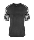 Badger Sport  Men's Vintage Camo Sport Tri-blend T