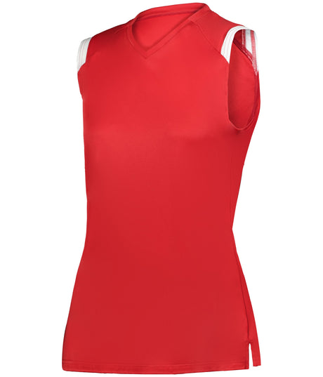 Alleson Athletic Girl's On The Rise Sleeveless Softball Jersey