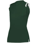 Alleson Athletic Girl's On The Rise Sleeveless Softball Jersey