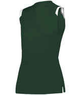 Alleson Athletic Girl's On The Rise Sleeveless Softball Jersey