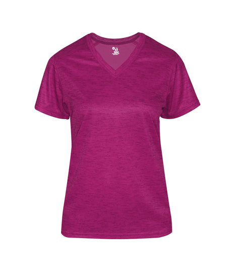 Badger Sport  Women's Tonal Blend Ladies' V-neck Tee