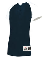 Alleson Athletic Girl's Two-button Softball Jersey