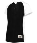 Alleson Athletic Girl's Two-button Softball Jersey