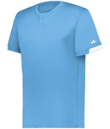 Alleson Athletic  Men's On The Rise Two-button Baseball Jersey