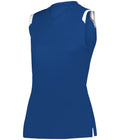 Alleson Athletic Girl's On The Rise Sleeveless Softball Jersey