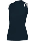 Alleson Athletic Girl's On The Rise Sleeveless Softball Jersey