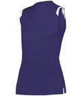 Alleson Athletic Girl's On The Rise Sleeveless Softball Jersey
