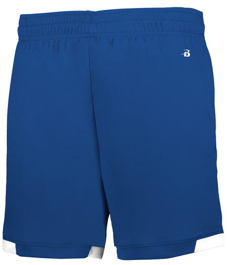 Badger Sport Youth On The Rise Shorts With Pockets