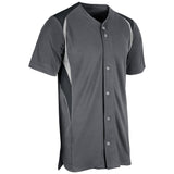 Champro Youth Bull Pen Full Button Baseball Jersey-1