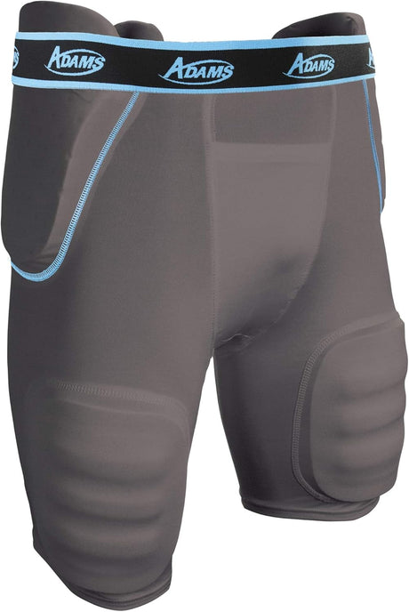 Adams Adult 5-Pad High Rise Integrated Football Girdle