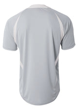 A4 Men's 2-Button Color Block Henley-2