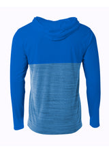 A4 Men's Slate Quarter Zip Hoodie-2