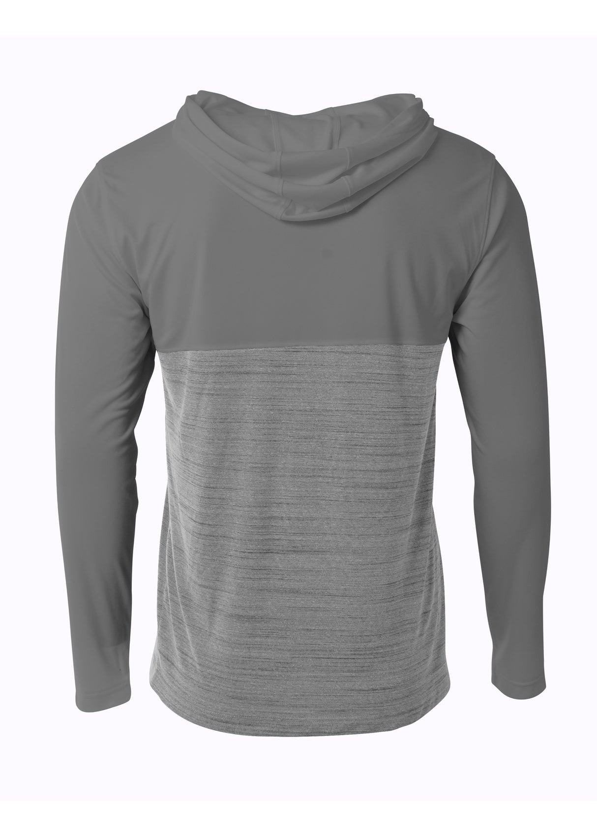 A4 Men's Slate Quarter Zip Hoodie-2