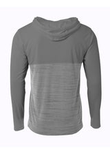 A4 Men's Slate Quarter Zip Hoodie-2
