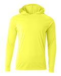 A4 Youth Long Sleeve Hooded Tee-1