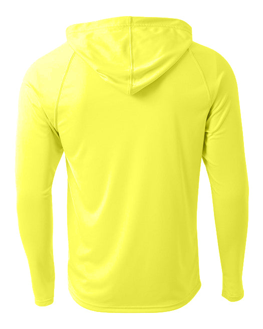 A4 Youth Long Sleeve Hooded Tee-2