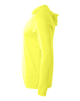 A4 Youth Long Sleeve Hooded Tee-3