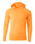 A4 Youth Long Sleeve Hooded Tee-1