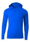 A4 Youth Long Sleeve Hooded Tee-1