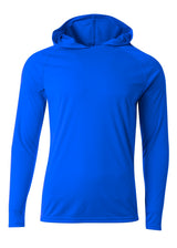 A4 Youth Long Sleeve Hooded Tee-1