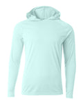 A4 Youth Long Sleeve Hooded Tee-1