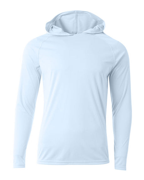 A4 Youth Long Sleeve Hooded Tee-1