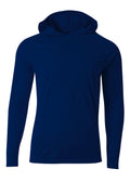 A4 Youth Long Sleeve Hooded Tee-1