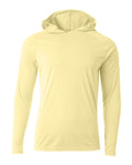 A4 Youth Long Sleeve Hooded Tee-1