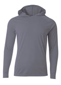 A4 Youth Long Sleeve Hooded Tee-1