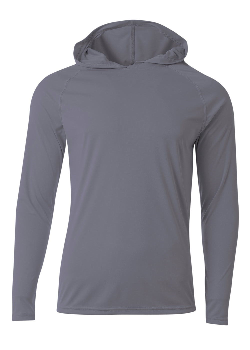 A4 Youth Long Sleeve Hooded Tee-1