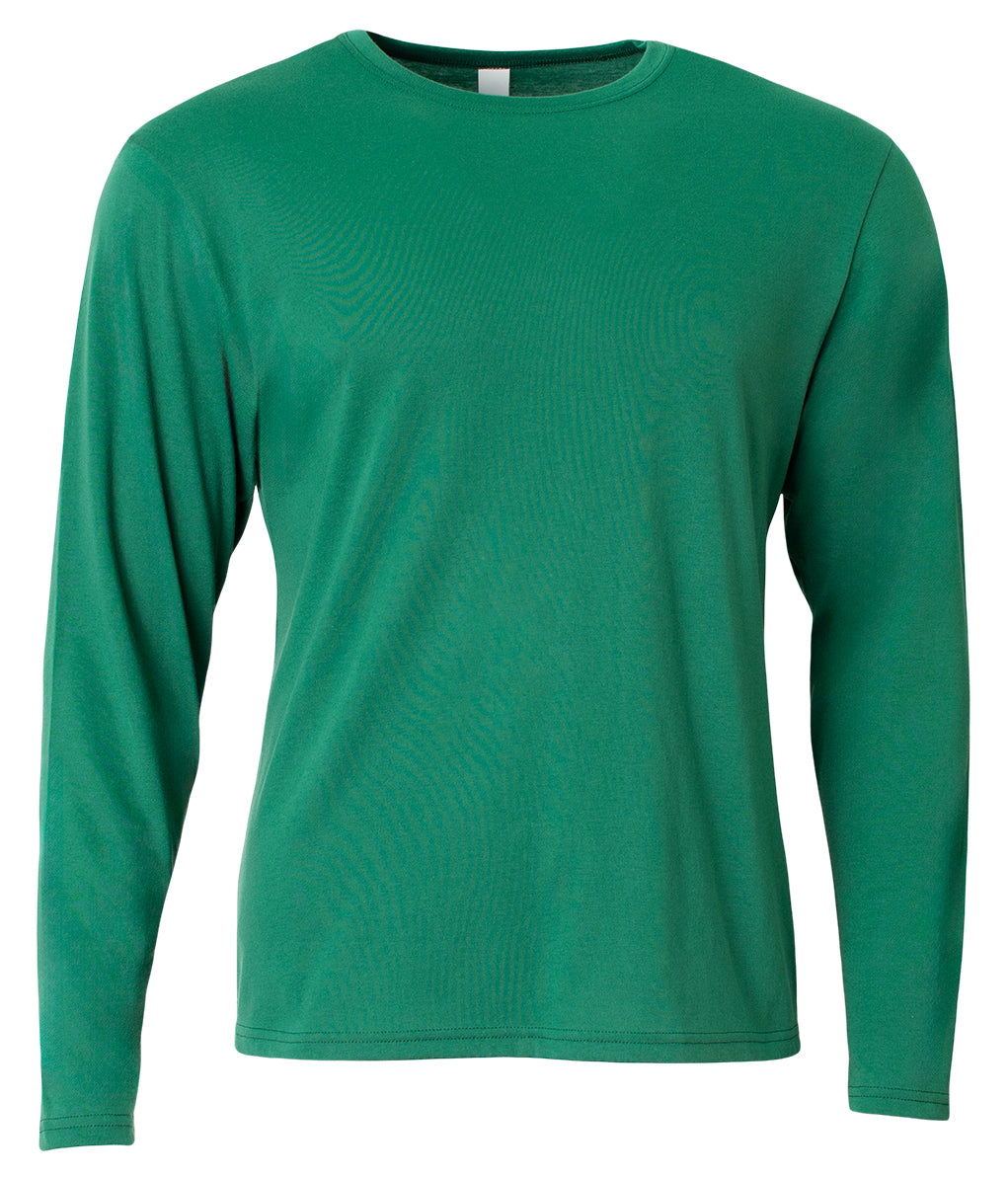 A4 Men's Softek Long Sleeve Tee-1