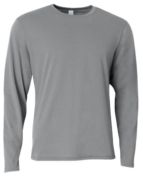 A4 Men's Softek Long Sleeve Tee-1