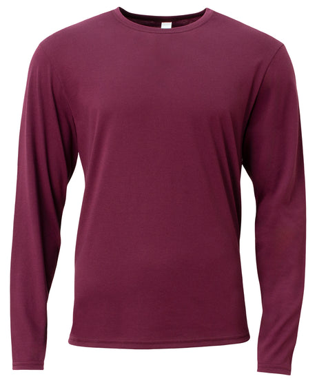 A4 Men's Softek Long Sleeve Tee-1