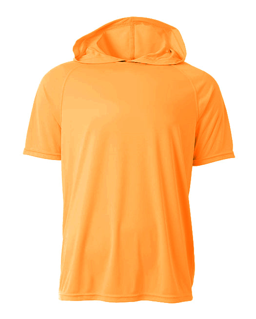 A4 Men's Short Sleeve Hooded Tee-1