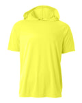 A4 Youth Short Sleeve Hooded Tee-1