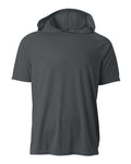 A4 Youth Short Sleeve Hooded Tee-1