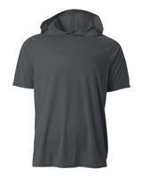 A4 Youth Short Sleeve Hooded Tee-1