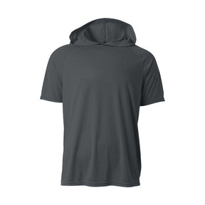A4 Youth Short Sleeve Hooded Tee-1