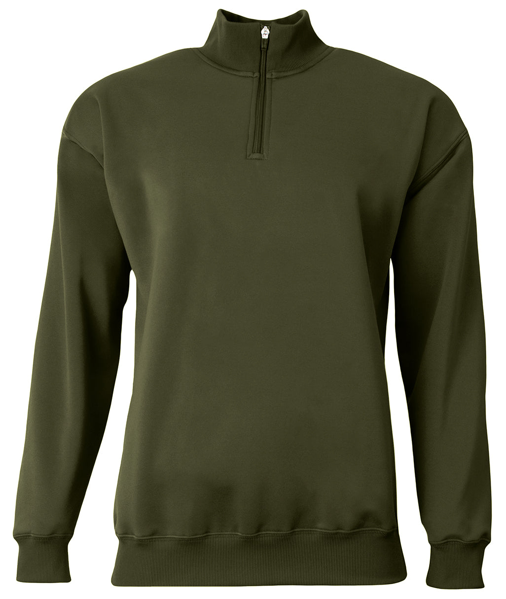 A4 Youth  Sprint Fleece Quarter Zip-1