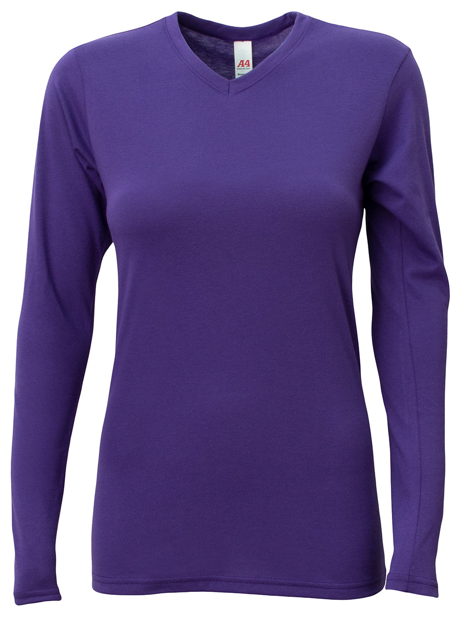 A4 Softek Long Sleeve Tee-1