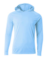 A4 Youth Long Sleeve Hooded Tee-1